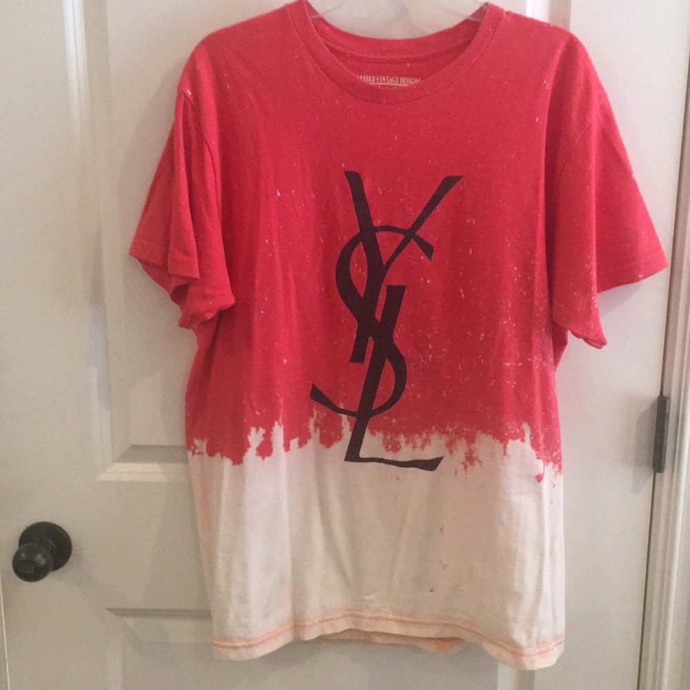 Distressed Vintage Designs tie dyed tee